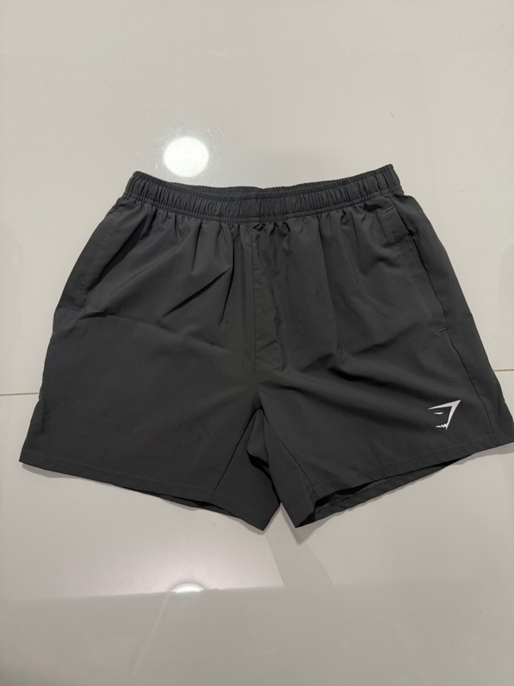 Gymshark Men’s Charcoal Athletic Shorts